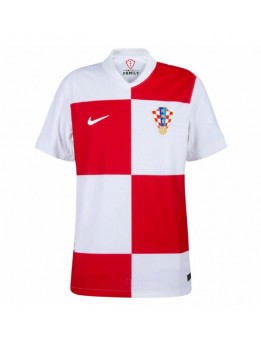 Hrvatska Domaci Dres EP 2024 Kratak Rukavima